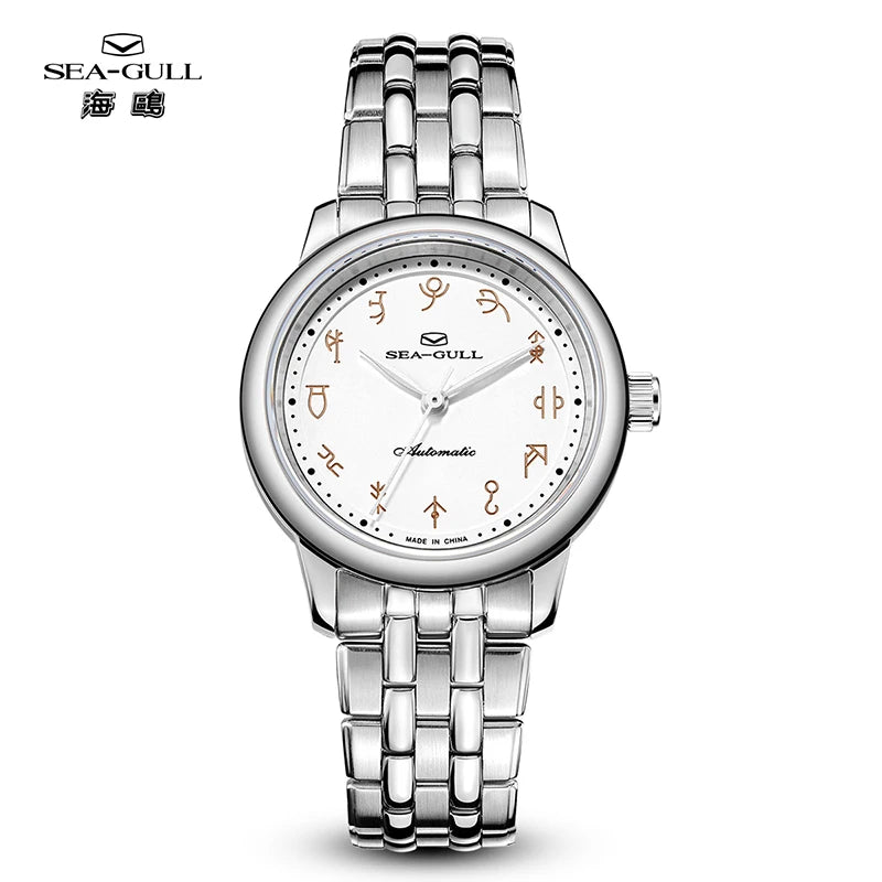 Seagull Watch Roman Time Mark Calendar Sapphire Luxury Brand Men&Women Watches Automatic Mechanical Couple Wristwatch Gift 1071