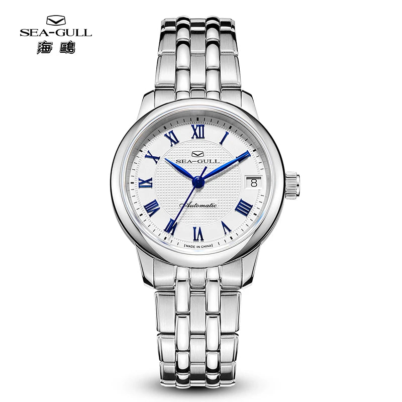 Seagull Watch Roman Time Mark Calendar Sapphire Luxury Brand Men&Women Watches Automatic Mechanical Couple Wristwatch Gift 1071